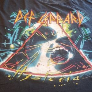 🔥🔥vintage 1987 def leppard tour tee🔥🔥